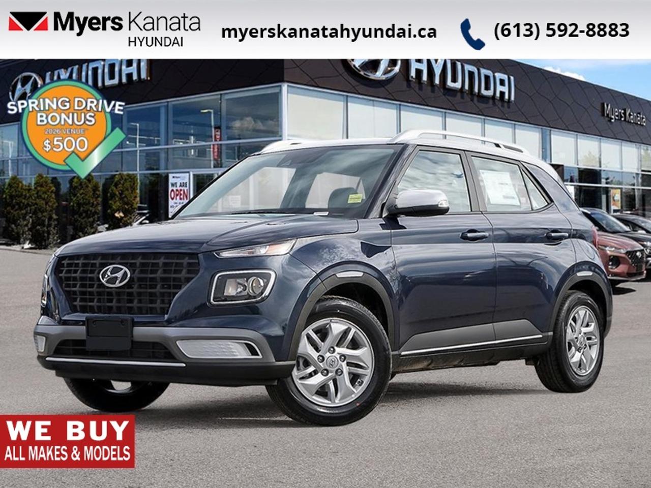 2026 Hyundai Venue Preferred IVT  - Heated Seats - $99.68 /Wk Photo0