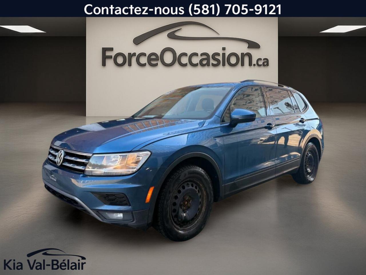 Used 2018 Volkswagen Tiguan TRENDLINE * AWD * TURBO * CAMÉRA * CARPLAY * SIÈGES CHAUFF * for sale in Québec, QC