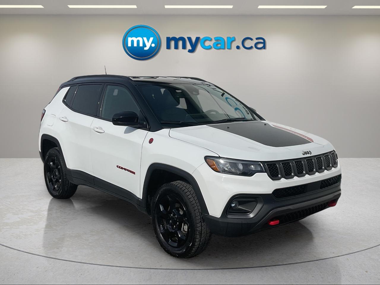 ???? 2.0L 4CYL  JEEP COMPASS TRAILHAWK 2024  Adventure-ready capability meets everyday comfort! ????<br><br>

This rugged Trailhawk with only 73,708 KMs is packed with premium features and ready to tackle any terrain while keeping you comfortable on every journey.<br><br>

? Four Wheel Drive<br>
? Heated Seats<br>
? Heated Steering Wheel<br>
? Leather<br>
? Remote Start<br>
? Apple/Android CarPlay<br>
? Blind Spot Assist<br>
? Backup Camera<br>
? Bluetooth Connectivity<br>
? Air Conditioning<br>
? Cruise Control<br>
? Full Power Group<br><br>

?? NO FEES! <span>(Just pay applicable taxes.)</span><br>
?? LOWEST PRICE GUARANTEED!<br><br>

?? 3 LOCATIONS TO SERVE YOU BETTER:<br>
?? RICHMOND: 1-888-416-2199<br>
?? KINGSTON: 1-888-508-3494<br>
?? NORTH BAY: 1-888-282-3560<br><br>

?? Visit <strong>WWW.MYCAR.CA</strong> to see this JEEP COMPASS and more!<br>
?? Confidence, comfort, and value  all in one! ??
