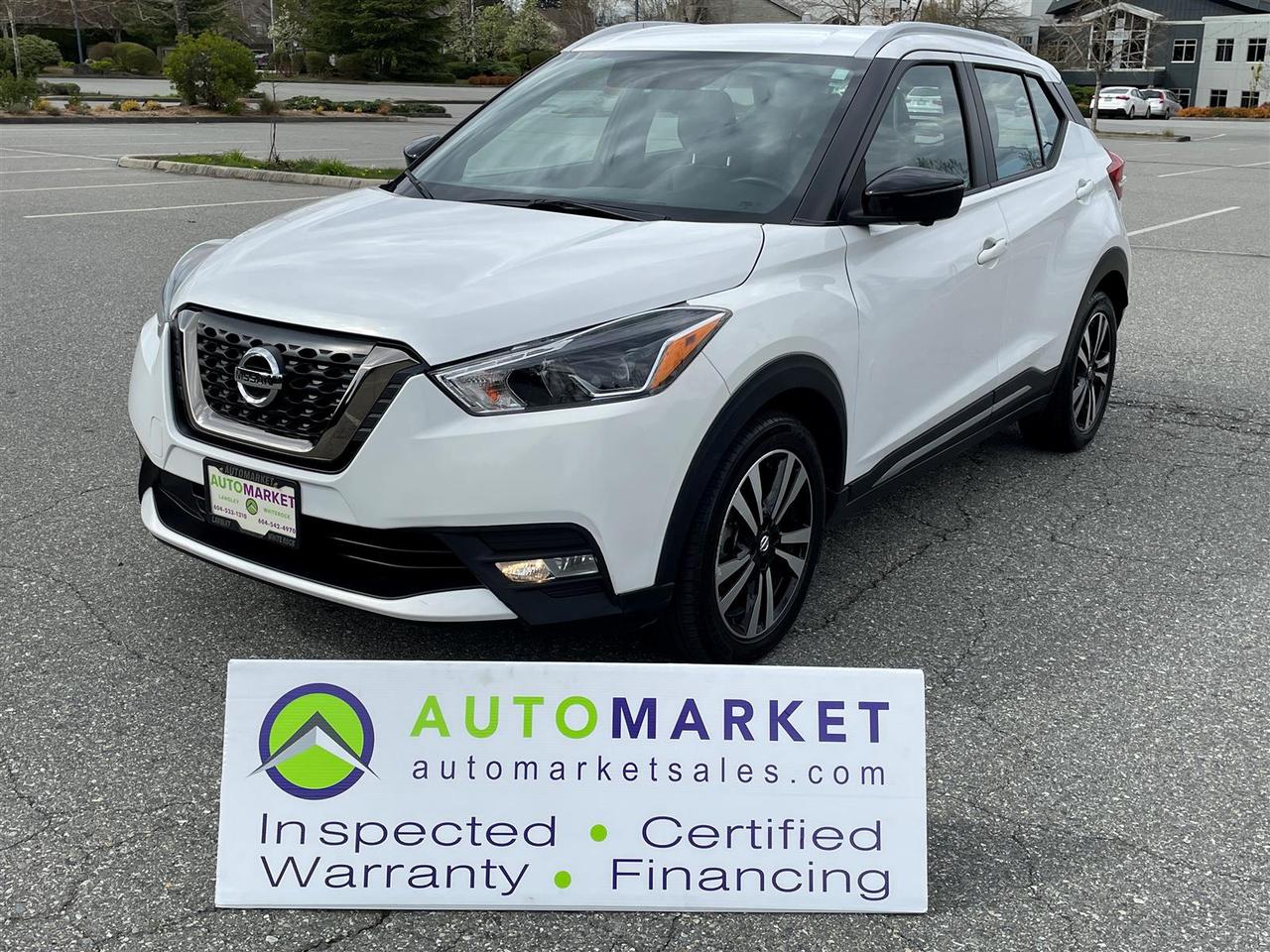 Used 2019 Nissan Kicks SR, LEATHER, LOADED, INSPECTED, WARRANTY AND GREAT FINANCING! for sale in Surrey, BC