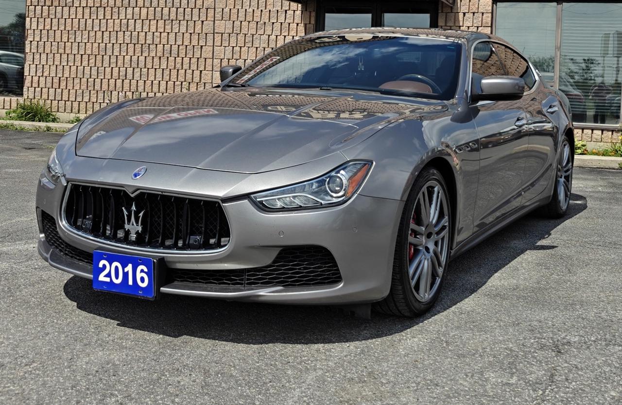 Used 2016 Maserati Ghibli SQ4 | No Accidents Reported | AWD | Low km for sale in Bolton, ON