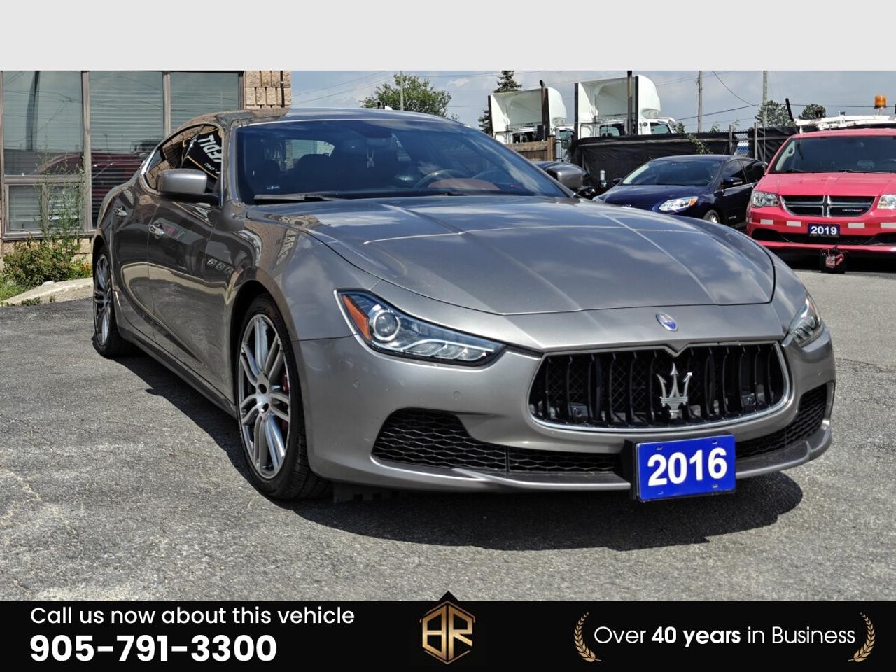 2016 Maserati Ghibli SQ4 | No Accidents Reported | AWD | Low km Photo2