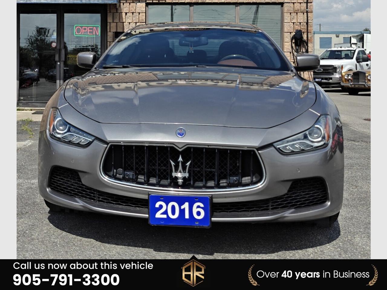 2016 Maserati Ghibli SQ4 | No Accidents Reported | AWD | Low km Photo