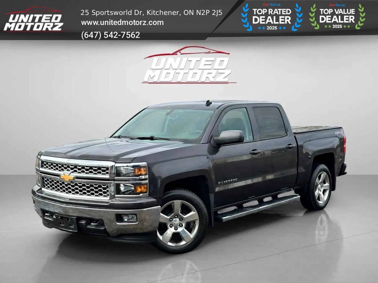 2014 Chevrolet Silverado 1500 LT Crew Cab 4X4~SAFETY CERTIFIED~NO ACCIDENTS~ Photo