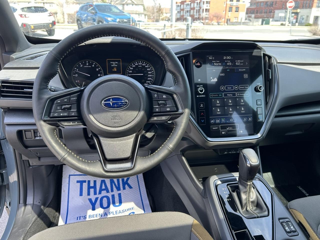 2025 Subaru XV Crosstrek Onyx  -  Proximity Key Photo