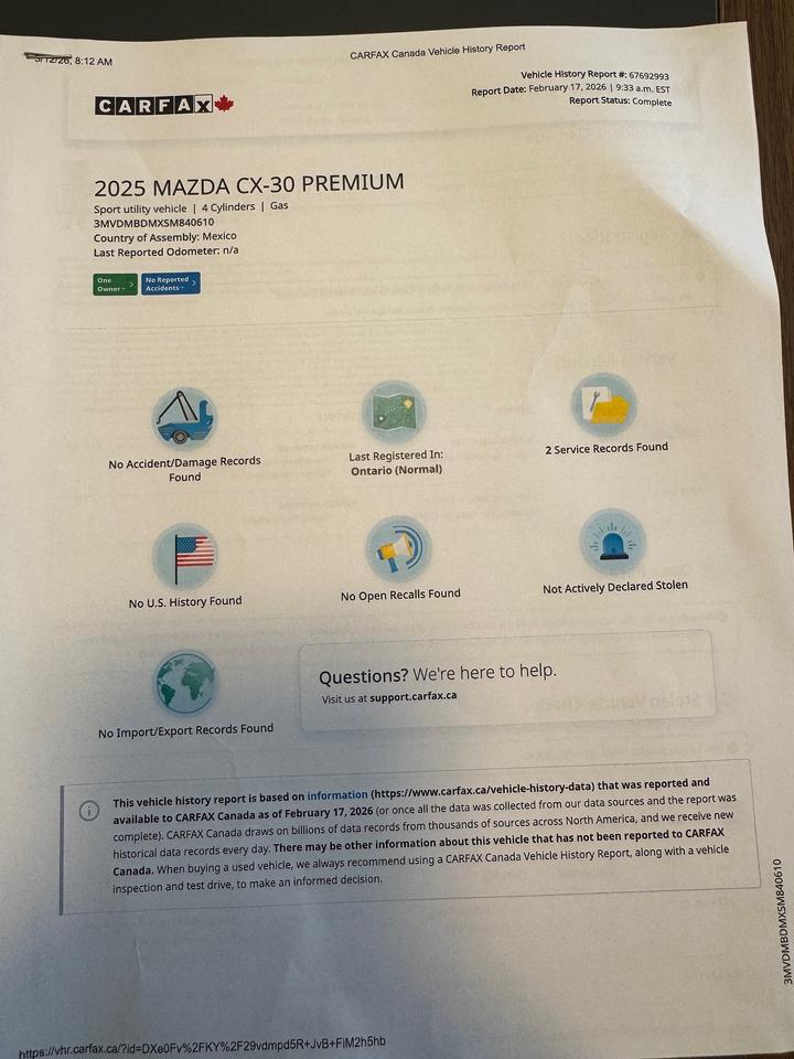 2025 Mazda CX-30 GT Photo