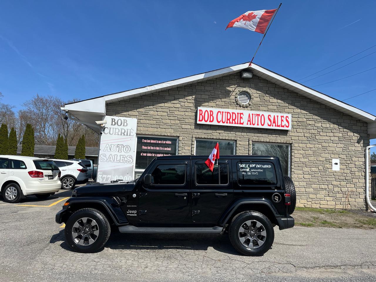 Used 2018 Jeep Wrangler Unlimited Sahara 4X4 CERTIFIED WITH WARRANTY for sale in Cobourg, ON