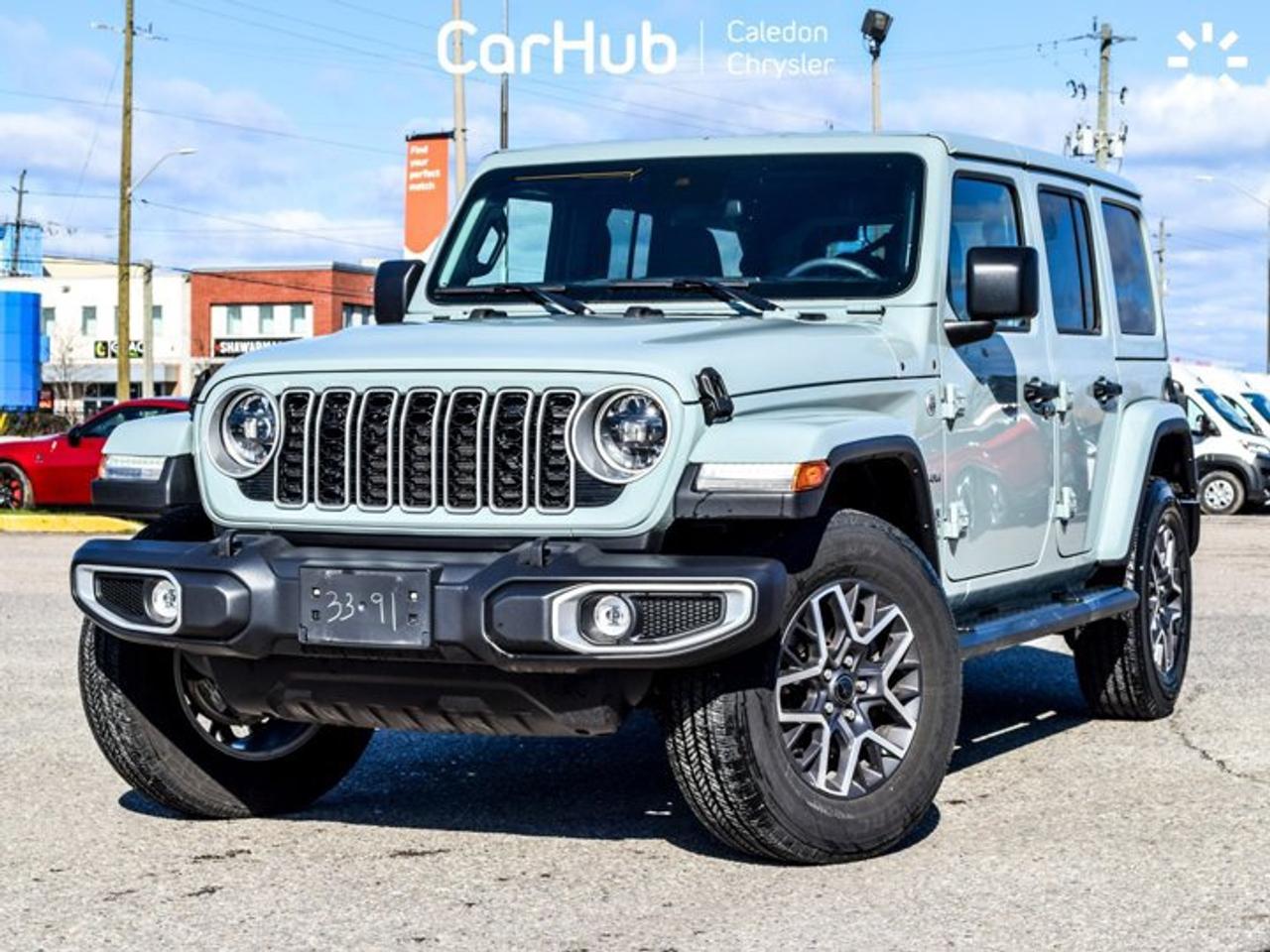 2024 Jeep Wrangler Sahara4 Door 4x4 Dual Top 12.3"Display Remote Start Alloy Rims Photo
