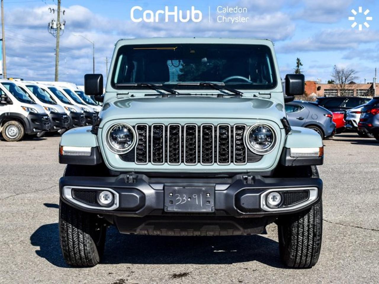 2024 Jeep Wrangler Sahara4 Door 4x4 Dual Top 12.3"Display Remote Start Alloy Rims Photo