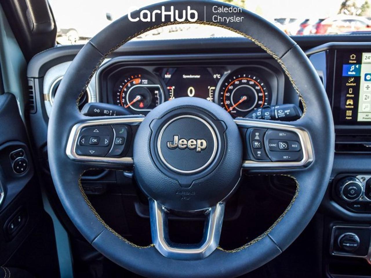 2024 Jeep Wrangler Sahara4 Door 4x4 Dual Top 12.3"Display Remote Start Alloy Rims Photo