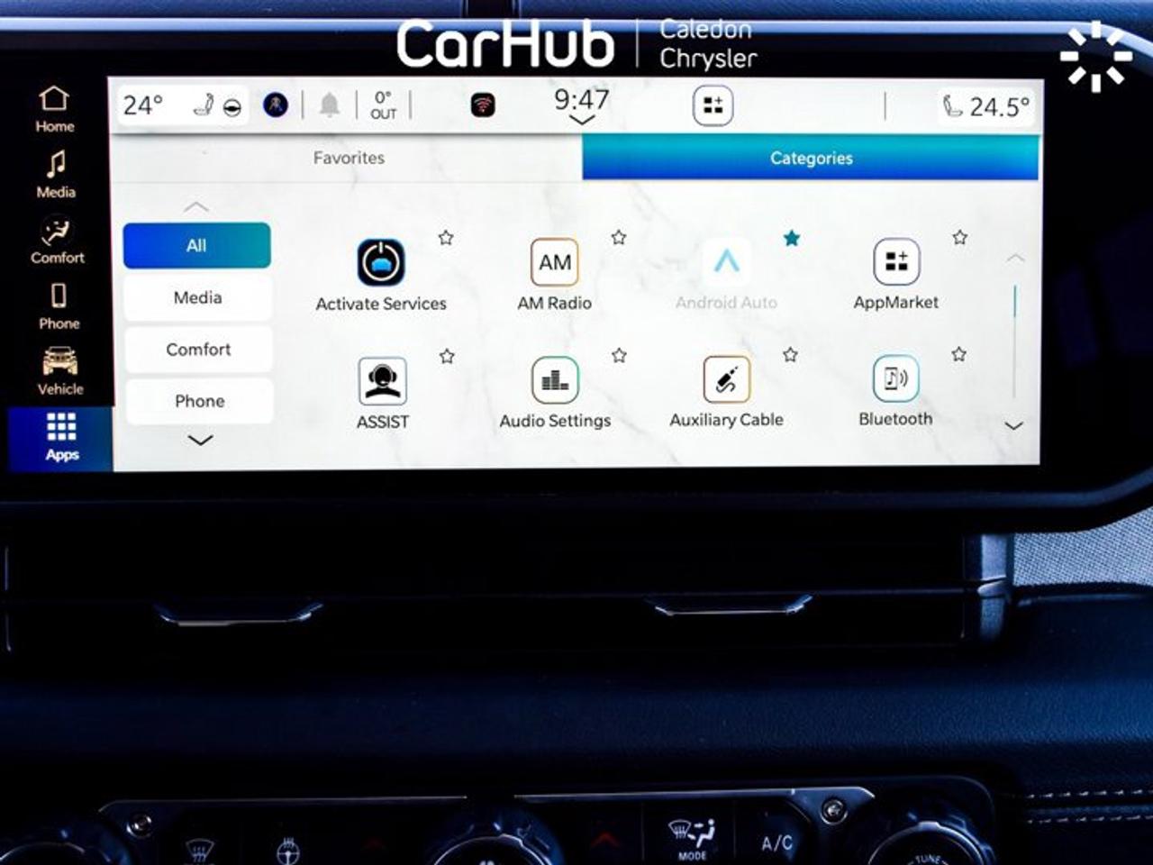 2024 Jeep Wrangler Sahara4 Door 4x4 Dual Top 12.3"Display Remote Start Alloy Rims Photo