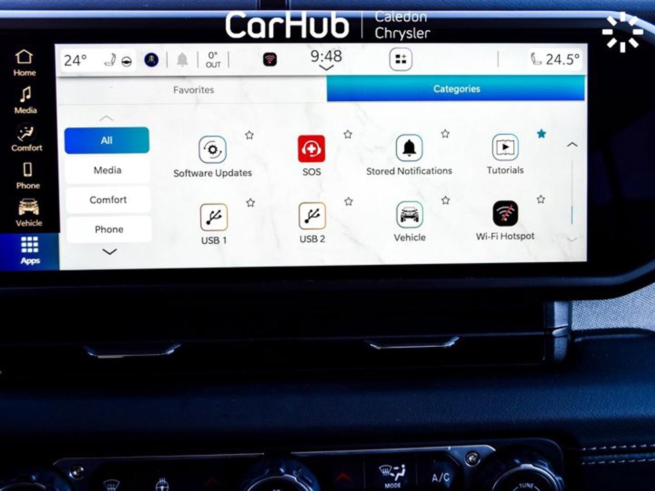 2024 Jeep Wrangler Sahara4 Door 4x4 Dual Top 12.3"Display Remote Start Alloy Rims Photo