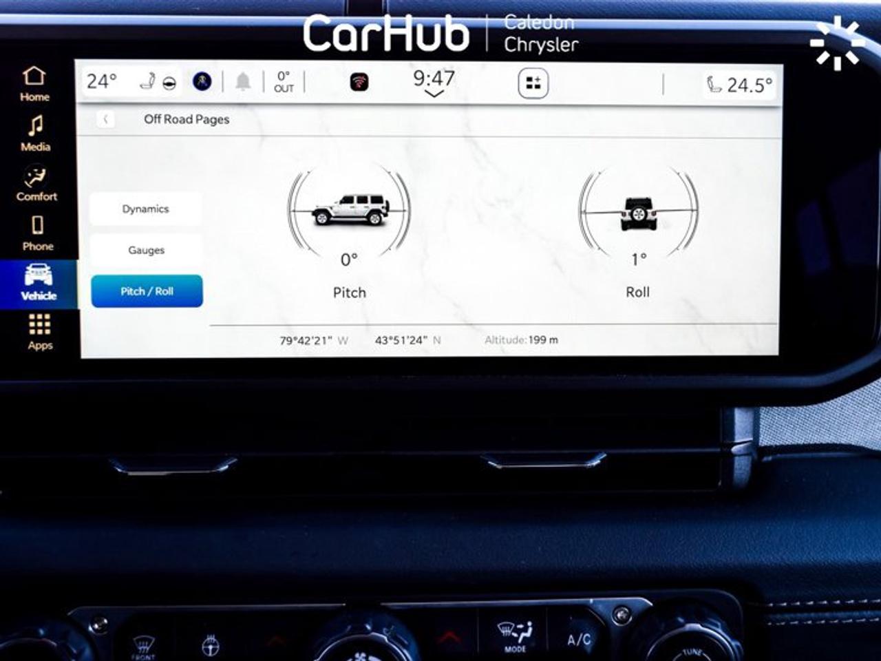 2024 Jeep Wrangler Sahara4 Door 4x4 Dual Top 12.3"Display Remote Start Alloy Rims Photo