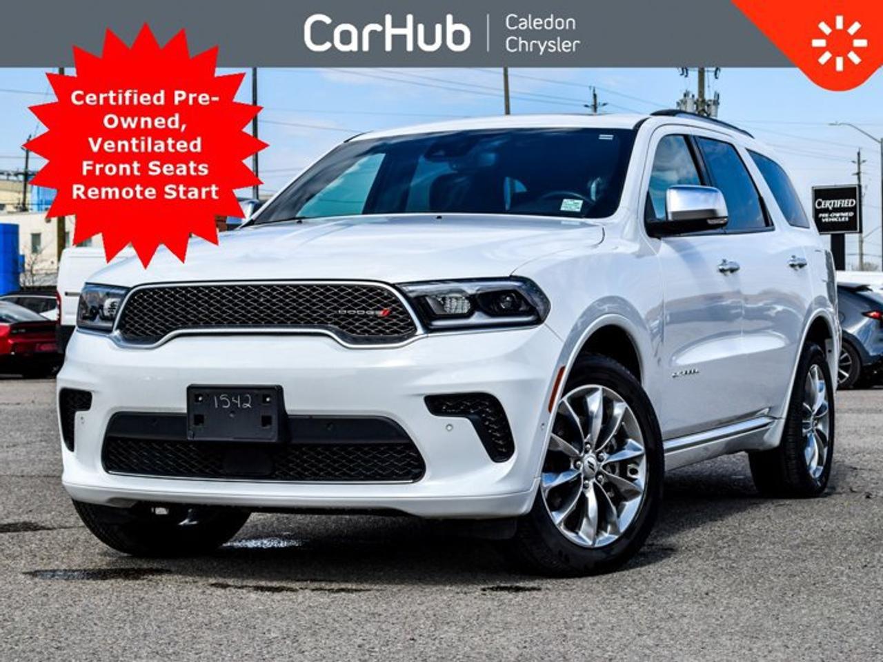 2024 Dodge Durango Citadel AWD 6 Passenger Sunroof 10.1"Display Blind Spot Lane Assist Photo