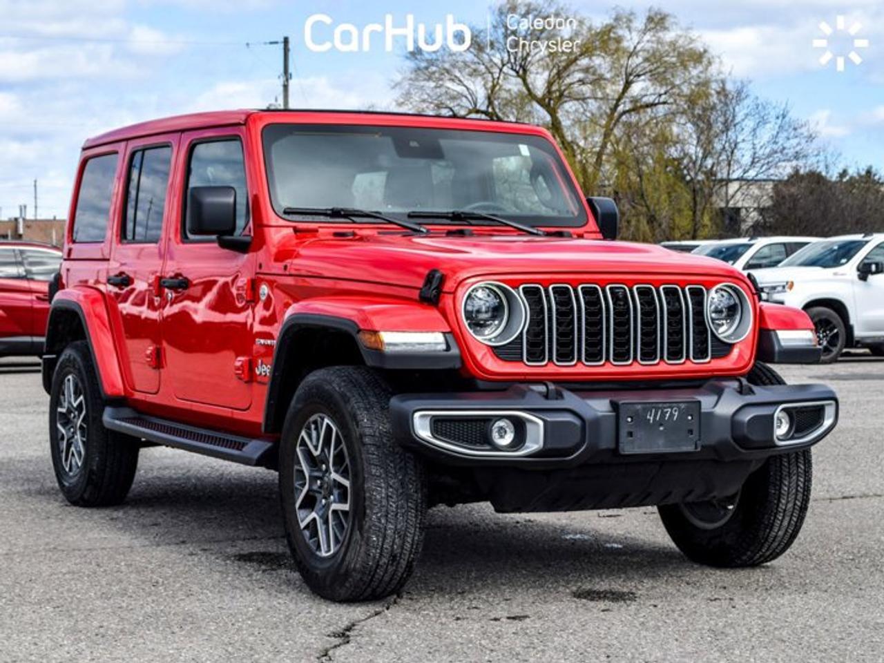 2024 Jeep Wrangler Sahara 4 Door Sky 1 Touch power top12.3"Display Remote Start Photo