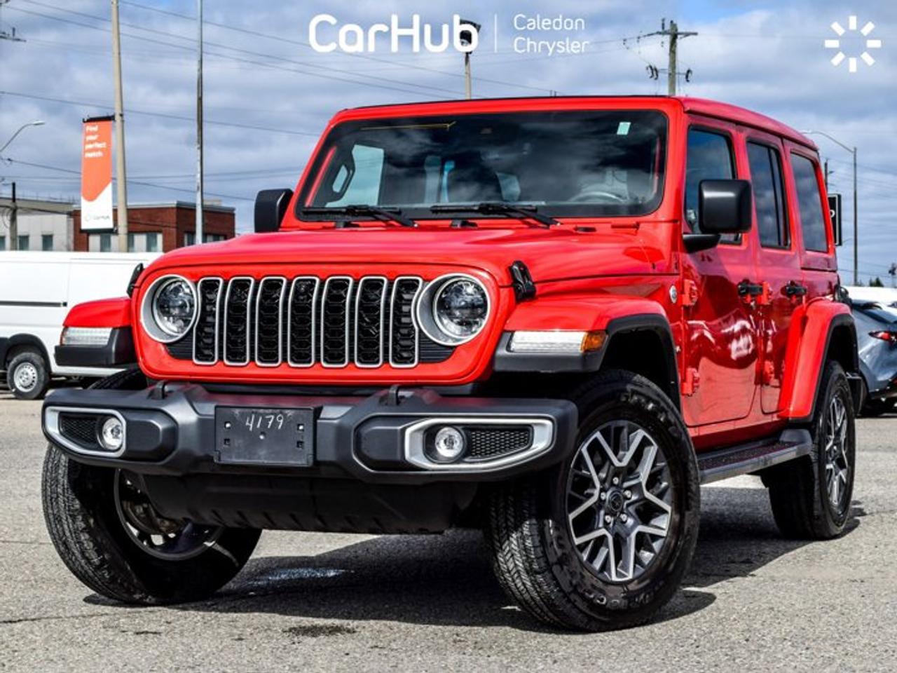 2024 Jeep Wrangler Sahara 4 Door Sky 1 Touch power top12.3"Display Remote Start Photo