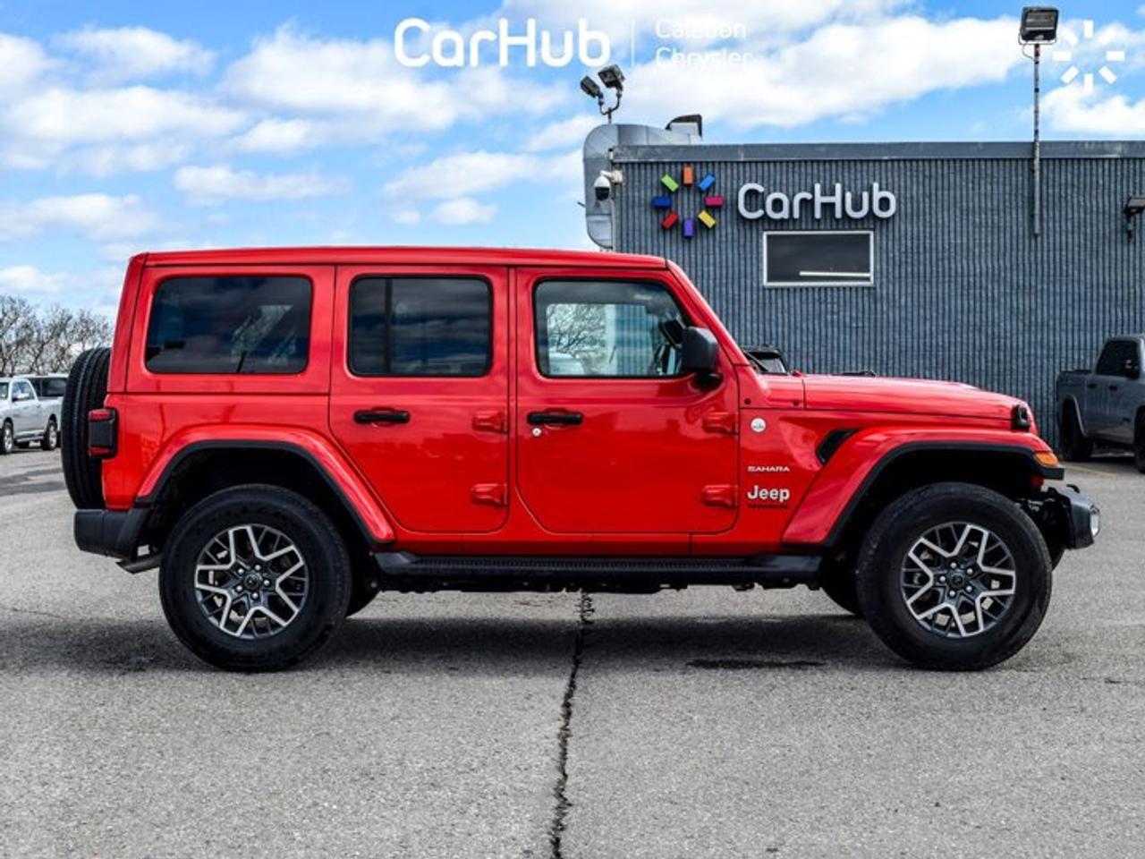 2024 Jeep Wrangler Sahara 4 Door Sky 1 Touch power top12.3"Display Remote Start Photo