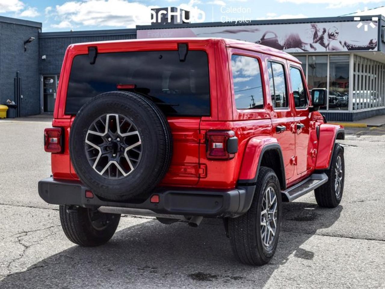 2024 Jeep Wrangler Sahara 4 Door Sky 1 Touch power top12.3"Display Remote Start Photo