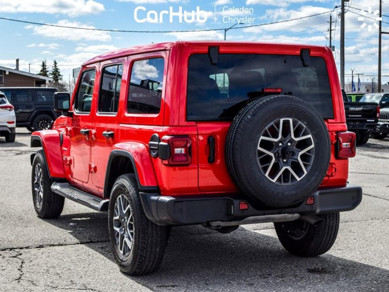 2024 Jeep Wrangler Sahara 4 Door Sky 1 Touch power top12.3"Display Remote Start Photo