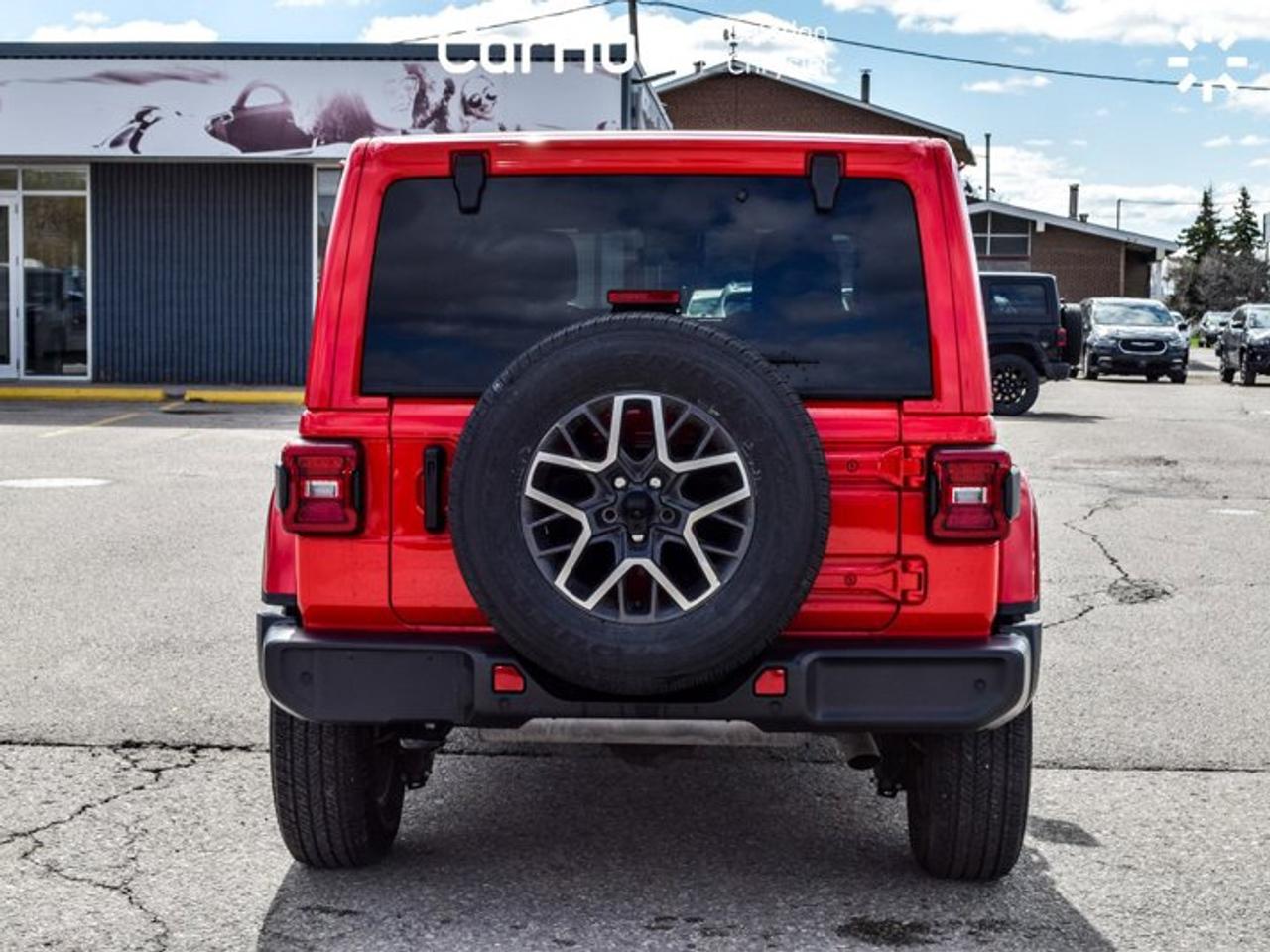 2024 Jeep Wrangler Sahara 4 Door Sky 1 Touch power top12.3"Display Remote Start Photo