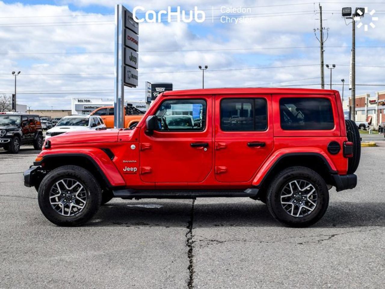 2024 Jeep Wrangler Sahara 4 Door Sky 1 Touch power top12.3"Display Remote Start Photo