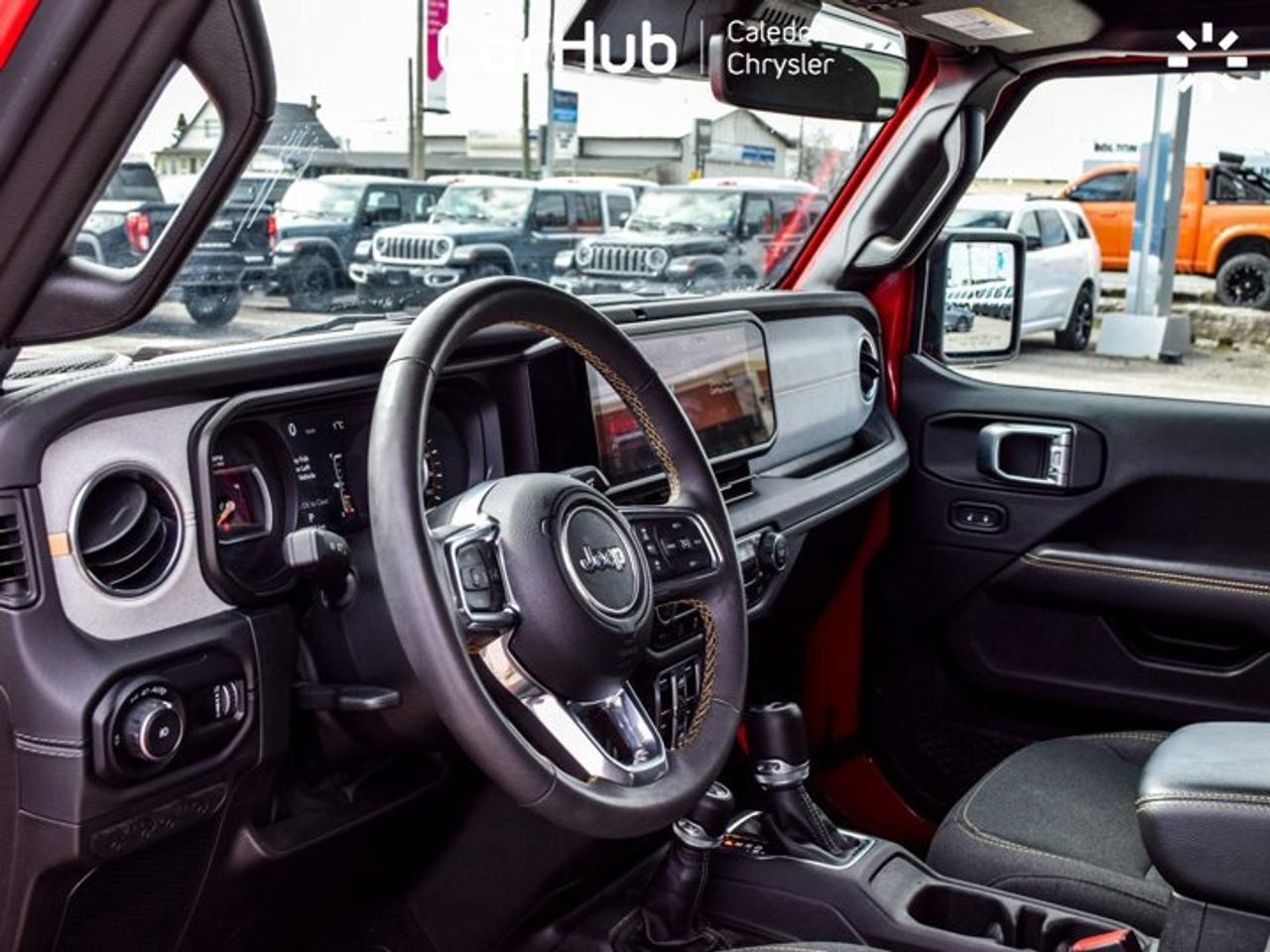 2024 Jeep Wrangler Sahara 4 Door Sky 1 Touch power top12.3"Display Remote Start Photo