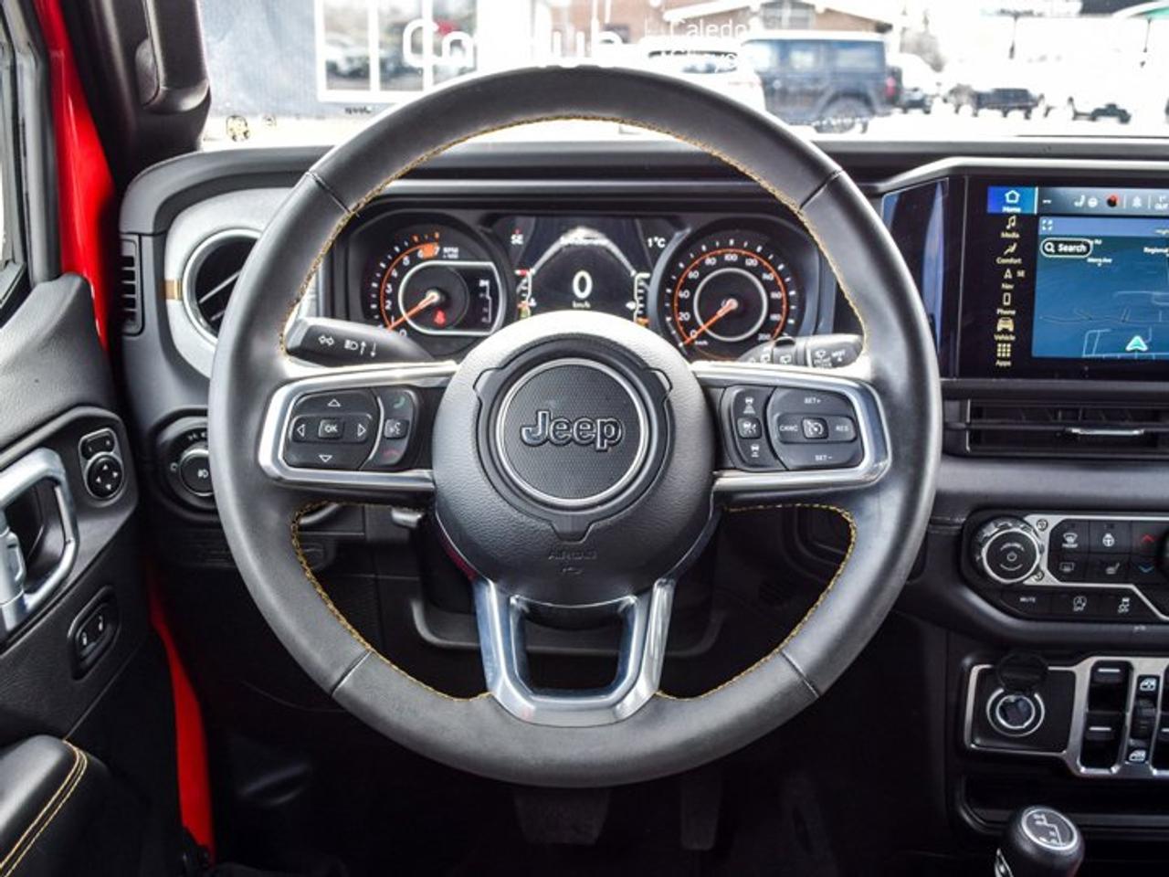 2024 Jeep Wrangler Sahara 4 Door Sky 1 Touch power top12.3"Display Remote Start Photo