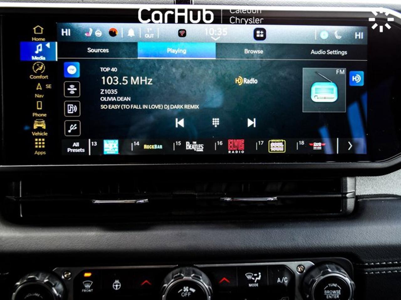 2024 Jeep Wrangler Sahara 4 Door Sky 1 Touch power top12.3"Display Remote Start Photo