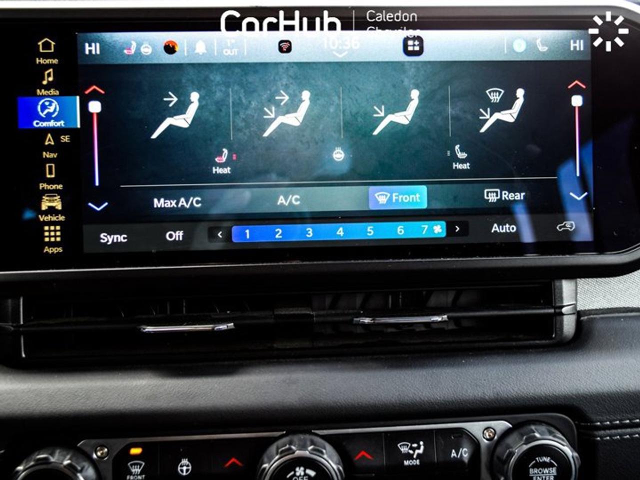 2024 Jeep Wrangler Sahara 4 Door Sky 1 Touch power top12.3"Display Remote Start Photo