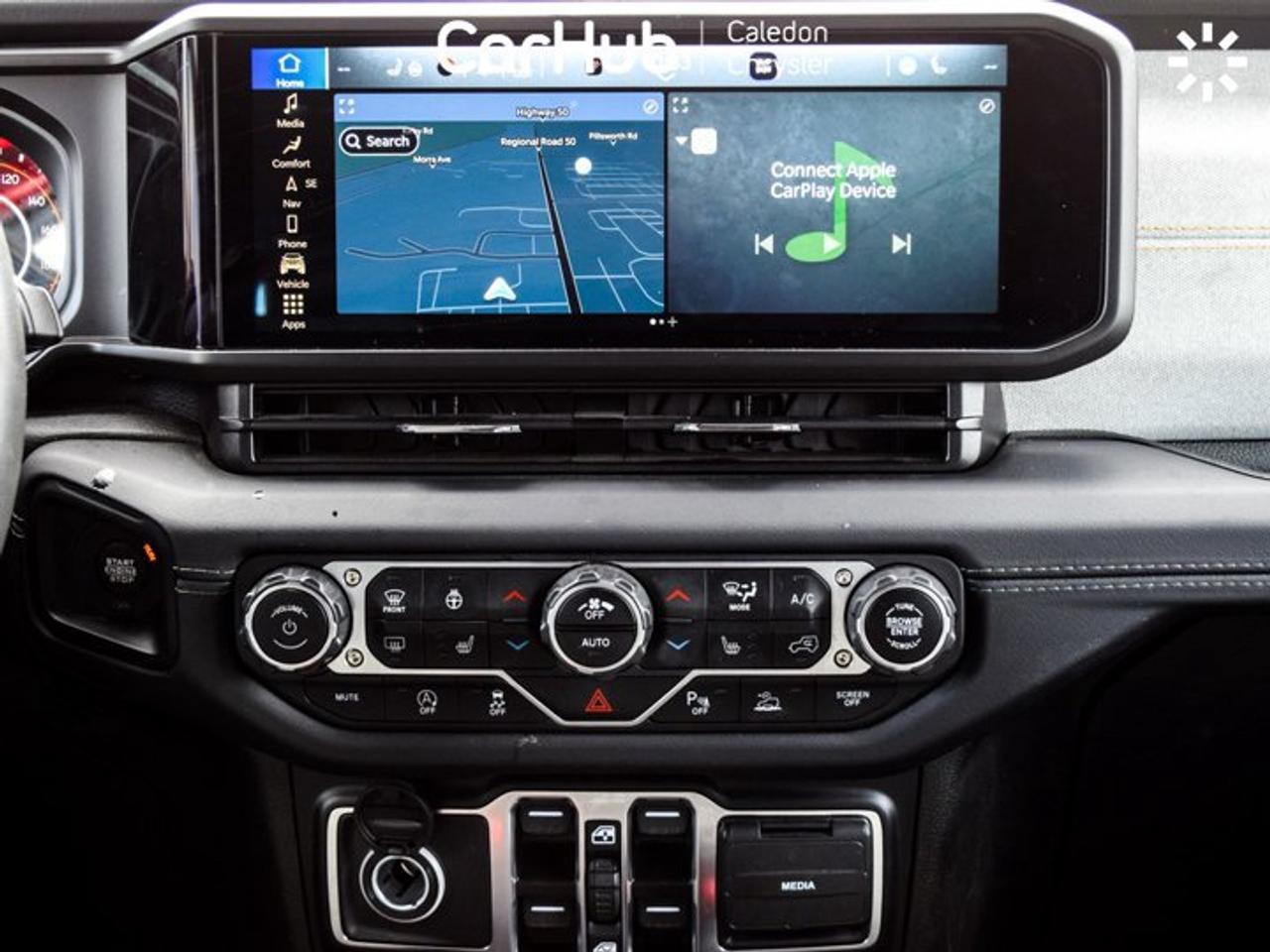 2024 Jeep Wrangler Sahara 4 Door Sky 1 Touch power top12.3"Display Remote Start Photo