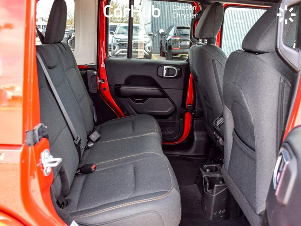 2024 Jeep Wrangler Sahara 4 Door Sky 1 Touch power top12.3"Display Remote Start Photo