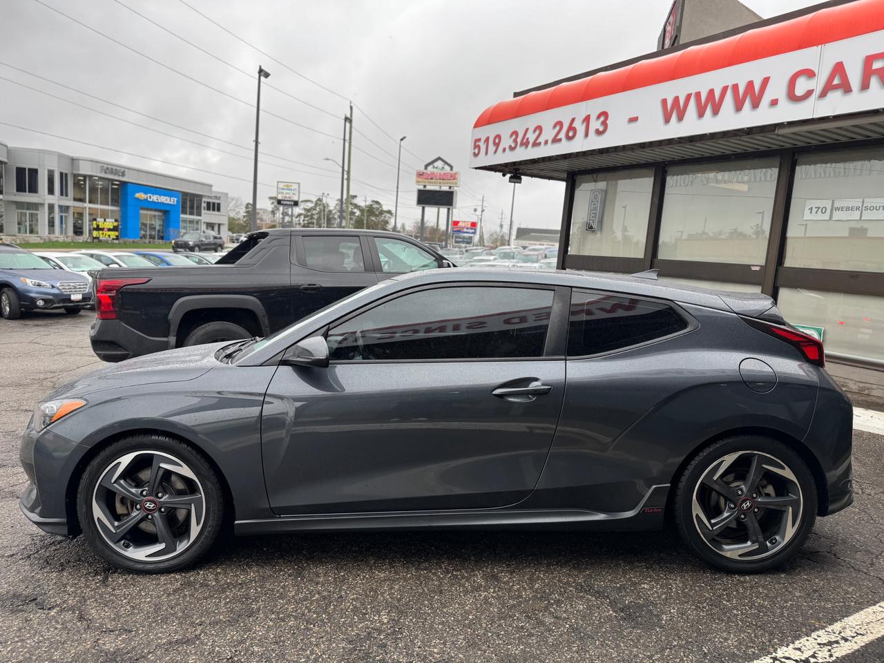 2019 Hyundai Veloster Turbo MANUAL | Sunroof | Leather Trimmed Seats | BSM | Backup Camera Photo