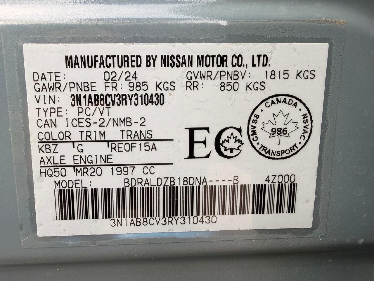2024 Nissan Sentra SV+Safety Shield 360+Only 3000KM+CLEAN CARFAX Photo49