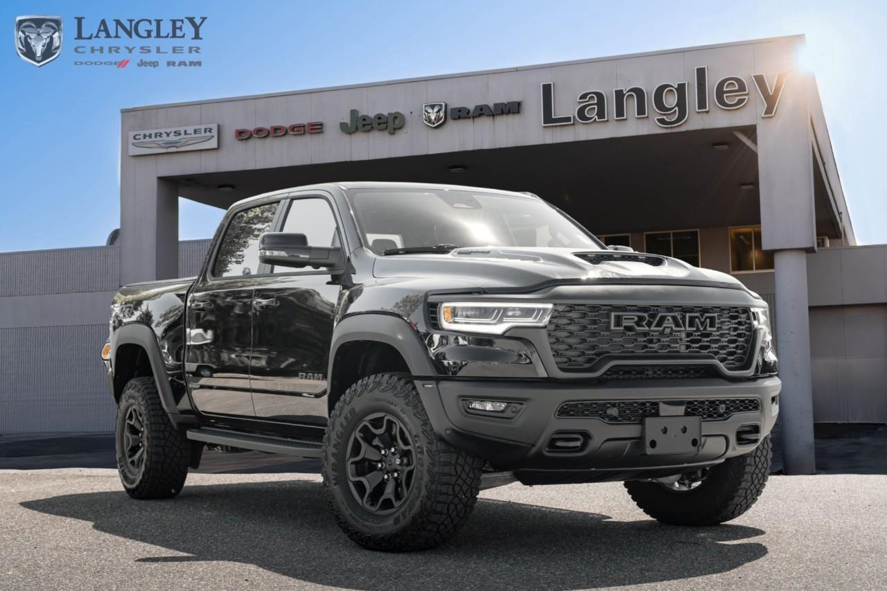 <p><strong>2026 Ram 1500 RHO</strong></p><p>A high-performance off-road pickup engineered to dominate rugged terrain with unmatched power and advanced suspension technology.</p><ul><li><p>Engine: 3.0L Hurricane High-Output Twin-Turbo I-6 (540 hp, 521 lb-ft torque)</p></li><li><p>Drivetrain: 4x4 with Full-Time Active Transfer Case</p></li><li><p>Max Towing: 8,380 lbs</p></li><li><p>Suspension: Bilstein Black Hawk e2 adaptive performance shock system</p></li><li><p>0-97 km/h (0-60 mph): 4.6 seconds</p></li></ul><p>Come book a test drive at Langley Chrysler, conveniently located in Langley, British Columbia.</p>*All new vehicle purchases are plus the PDI accessory installs and any price increases provided by the manufacturer. For trucks the accessories will include wheel locks, spray-in liners, and mud flaps. For all other vehicles, wheel locks are standard, other equipment may apply. Confirm with the dealer.

<p>*All prices are net of all manufacturer incentives and/or rebates and are subject to change by the manufacturer without notice. All prices plus applicable taxes, applicable environmental recovery charges, documentation of $599 and full tank of fuel surcharge of $76 if a full tank is chosen.<br />Other items available that are not included in the above price:<br />Tire & Rim Protection and Key fob insurance starting from $599<br />Service contracts (extended warranties) for up to 7 years and 200,000 kms starting from $599<br />Custom vehicle accessory packages, mudflaps and deflectors, tire and rim packages, lift kits, exhaust kits and tonneau covers, canopies and much more that can be added to your payment at time of purchase<br />Undercoating, rust modules, and full protection packages starting from $199<br />Flexible life, disability and critical illness insurances to protect portions of or the entire length of vehicle loan?im?im<br />Financing Fee of $500 when applicable<br />Prices shown are determined using the largest available rebates and incentives and may not qualify for special APR finance offers. See dealer for details. This is a limited time offer.</p>