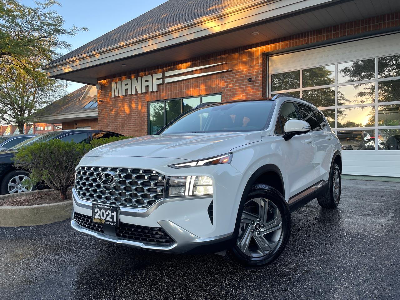 Used 2021 Hyundai Santa Fe Preferred Trend AWD Leather Panoramic Roof CarPlay for sale in Concord, ON