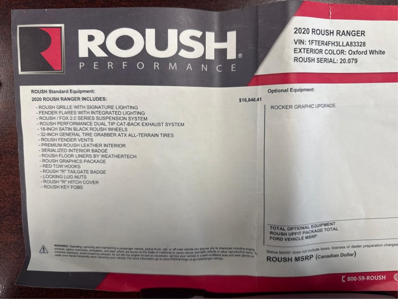 2020 Ford Ranger Lariat Photo