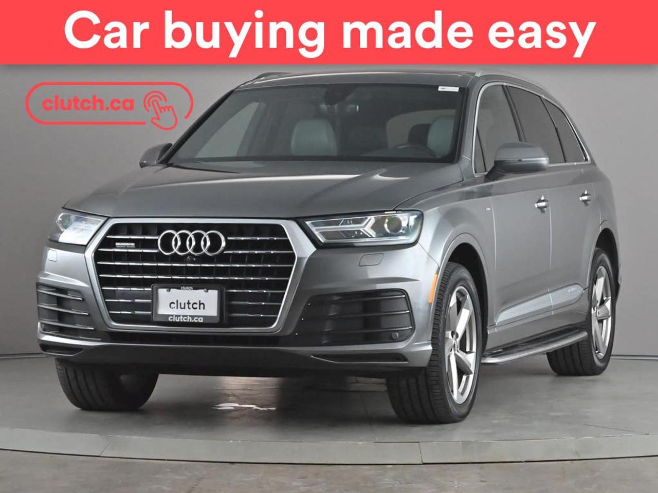 12V Outlet, Auto Stop/Start, Electric Parking Brake and more!<br> <br>Clutch is the largest online used car retailer in Canada, delivering a seamless, hassle-free car-buying experience to drivers everywhere. Shop thousands of used cars online, get the right one delivered to your door, and enjoy peace of mind with our 10-Day Money-Back Guarantee. How sweet is that? To learn more, visit clutch.ca.<br> <br>The top features for this car include:<br> <br>Integrated Garage Door Opener<br>12V Outlet<br>Auto Stop/Start<br>Electric Parking Brake<br>Brake Assist<br>Running Boards<br>Power Tailgate/Hatch<br>Auto Dimming Rearview Mirror<br>Front Heated Seats<br>Ventilated Front Seats<br>Power Lumbar Support<br>Folding Rear Seats<br>Rear Heated Seats<br>Driver Seat Memory System<br>Climate Control<br>Dual Zone Front Climate Control<br>Rear Climate Control<br>Rear Climate Vents<br>Speed-Sensitive Volume<br>Bluetooth Music<br>GPS Navigation<br>Cruise Control<br>Hands Free Device Connectivity<br>Apple CarPlay<br>Android Auto<br>USB Input<br>Keyless Entry<br>Push Button Start<br>Passive Keyless Entry<br>Front View Camera<br>Power Folding Exterior Mirrors<br>Active Lane Keep Assistance<br>Blindspot Sensors<br>Forward Collision Warning<br>Forward Collision Mitigation<br>Rear Collision Warning<br>Rear Collision Mitigation<br>Heated Steering Wheel<br>One-Touch Windows<br>Rain Sensing Wipers<br>Rear Window Defroster<br>Panoramic Sunroof<br>Hill Assistance<br>Rear View Camera<br>Parking Sensors<br>Rear Parking Sensors<br>Power Driver Seat<br>Power Passenger Seat<br>360 Camera<br>Ambient Lighting<br> <br>Seamless home delivery - Delivery to your door in a matter of days. Available on select packages.<br> <br>Try it out for 10 days - If you do not like it, we will take it back. <br> <br>Quality assured - All cars go through our rigorous 210-point inspection and reconditioning process.<br> <br>Peace of mind - Warranty and protection plans available.<br> <br>Haggle-free - No haggling or hard sells.<br> <br>100% Transparency - Full inspection reports on every car, including high-res photography and a free Carfax report.<br> <br>Listed price is for cash purchase only and does not include taxes, Shipping Fees (if applicable), Delivery Fees (if applicable), government licensing fees.<br> <br>Previous Provincial Registrations:<br>Ontario<br> <br>Stock # 98418