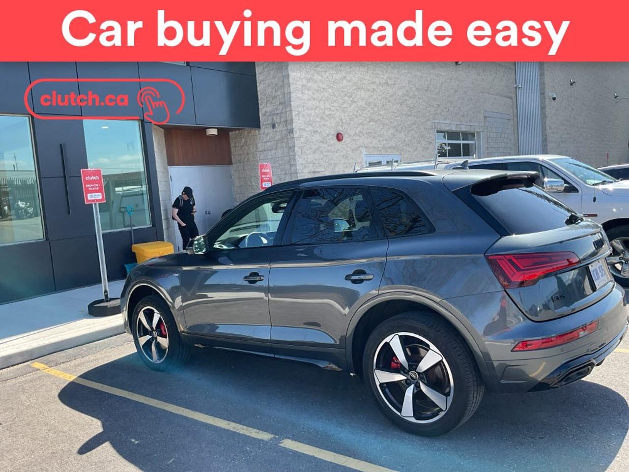 1 OWNER / App Remote Start, Auto Stop/Start, Electric Parking Brake and more!<br> <br>Clutch is the largest online used car retailer in Canada, delivering a seamless, hassle-free car-buying experience to drivers everywhere. Shop thousands of used cars online, get the right one delivered to your door, and enjoy peace of mind with our 10-Day Money-Back Guarantee. How sweet is that? To learn more, visit clutch.ca.<br> <br>The top features for this car include:<br> <br>Ambient Lighting<br>App Remote Start<br>Auto Stop/Start<br>Electric Parking Brake<br>Brake Assist<br>Power Tailgate/Hatch<br>Cornering Lights<br>Welcome Lights<br>Auto Dimming Rearview Mirror<br>Front Heated Seats<br>Power Lumbar Support<br>Folding Rear Seats<br>Driver Seat Memory System<br>Climate Control<br>Dual Zone Front Climate Control<br>Rear Climate Control<br>Rear Climate Vents<br>Speed-Sensitive Volume<br>Bluetooth Music<br>Touchscreen Display<br>GPS Navigation<br>Cruise Control<br>Adaptive Cruise Control<br>Integrated Garage Door Opener<br>12V Outlet<br>Hands Free Device Connectivity<br>Apple CarPlay<br>Android Auto<br>Wireless Charging<br>USB Input<br>Keyless Entry<br>Push Button Start<br>Passive Keyless Entry<br>Keyfob Remote Trunk Release<br>Power Folding Exterior Mirrors<br>Lane Departure Warning<br>Active Lane Keep Assistance<br>Blindspot Sensors<br>Forward Collision Mitigation<br>Rear Collision Warning<br>Rear Collision Mitigation<br>Pedestrian Detection<br>Heated Steering Wheel<br>One-Touch Windows<br>Rain Sensing Wipers<br>Rear Window Defroster<br>Panoramic Sunroof<br>Hill Assistance<br>Automatic High Beams<br>Rear View Camera<br>Power Driver Seat<br> <br>Seamless home delivery - Delivery to your door in a matter of days. Available on select packages.<br> <br>Try it out for 10 days - If you do not like it, we will take it back. <br> <br>Quality assured - All cars go through our rigorous 210-point inspection and reconditioning process.<br> <br>Peace of mind - Warranty and protection plans available.<br> <br>Haggle-free - No haggling or hard sells.<br> <br>100% Transparency - Full inspection reports on every car, including high-res photography and a free Carfax report.<br> <br>Listed price is for cash purchase only and does not include taxes, Shipping Fees (if applicable), Delivery Fees (if applicable), government licensing fees.<br> <br>Previous Provincial Registrations:<br>Ontario<br> <br>Stock # 98477