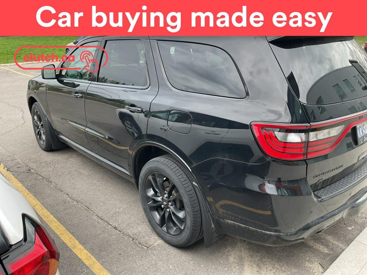 Brake Assist, Power Tailgate/Hatch, Welcome Lights and more!<br> <br>Clutch is the largest online used car retailer in Canada, delivering a seamless, hassle-free car-buying experience to drivers everywhere. Shop thousands of used cars online, get the right one delivered to your door, and enjoy peace of mind with our 10-Day Money-Back Guarantee. How sweet is that? To learn more, visit clutch.ca.<br> <br>The top features for this car include:<br> <br>Auto Stop/Start<br>Brake Assist<br>Power Tailgate/Hatch<br>Welcome Lights<br>Auto Dimming Rearview Mirror<br>Front Heated Seats<br>Ventilated Front Seats<br>Power Lumbar Support<br>Rear Heated Seats<br>Manual Fold-Into-Floor Third Row Seat<br>Driver Seat Memory System<br>Climate Control<br>Dual Zone Front Climate Control<br>Rear Climate Control<br>Rear Climate Vents<br>Speed-Sensitive Volume<br>Bluetooth Music<br>Touchscreen Display<br>GPS Navigation<br>Cruise Control<br>Adaptive Cruise Control<br>Integrated Garage Door Opener<br>12V Outlet<br>Hands Free Device Connectivity<br>USB Input<br>Keyless Entry<br>Push Button Start<br>Passive Keyless Entry<br>Keyfob Remote Trunk Release<br>Keyfob Remote Start<br>Rear Seat Reminder<br>Blindspot Sensors<br>Forward Collision Mitigation<br>Rear Collision Warning<br>Rear Cross Traffic Alert<br>Heated Steering Wheel<br>Trailer Brake Controller<br>Rain Sensing Wipers<br>Rear Window Defroster<br>Hill Assistance<br>Rear View Camera<br>Rear Parking Sensors<br>Power Driver Seat<br>Power Passenger Seat<br>Ambient Lighting<br>App Remote Start<br> <br>Seamless home delivery - Delivery to your door in a matter of days. Available on select packages.<br> <br>Try it out for 10 days - If you do not like it, we will take it back. <br> <br>Quality assured - All cars go through our rigorous 210-point inspection and reconditioning process.<br> <br>Peace of mind - Warranty and protection plans available.<br> <br>Haggle-free - No haggling or hard sells.<br> <br>100% Transparency - Full inspection reports on every car, including high-res photography and a free Carfax report.<br> <br>Listed price is for cash purchase only and does not include taxes, Shipping Fees (if applicable), Delivery Fees (if applicable), government licensing fees.<br> <br>Stock # 98630