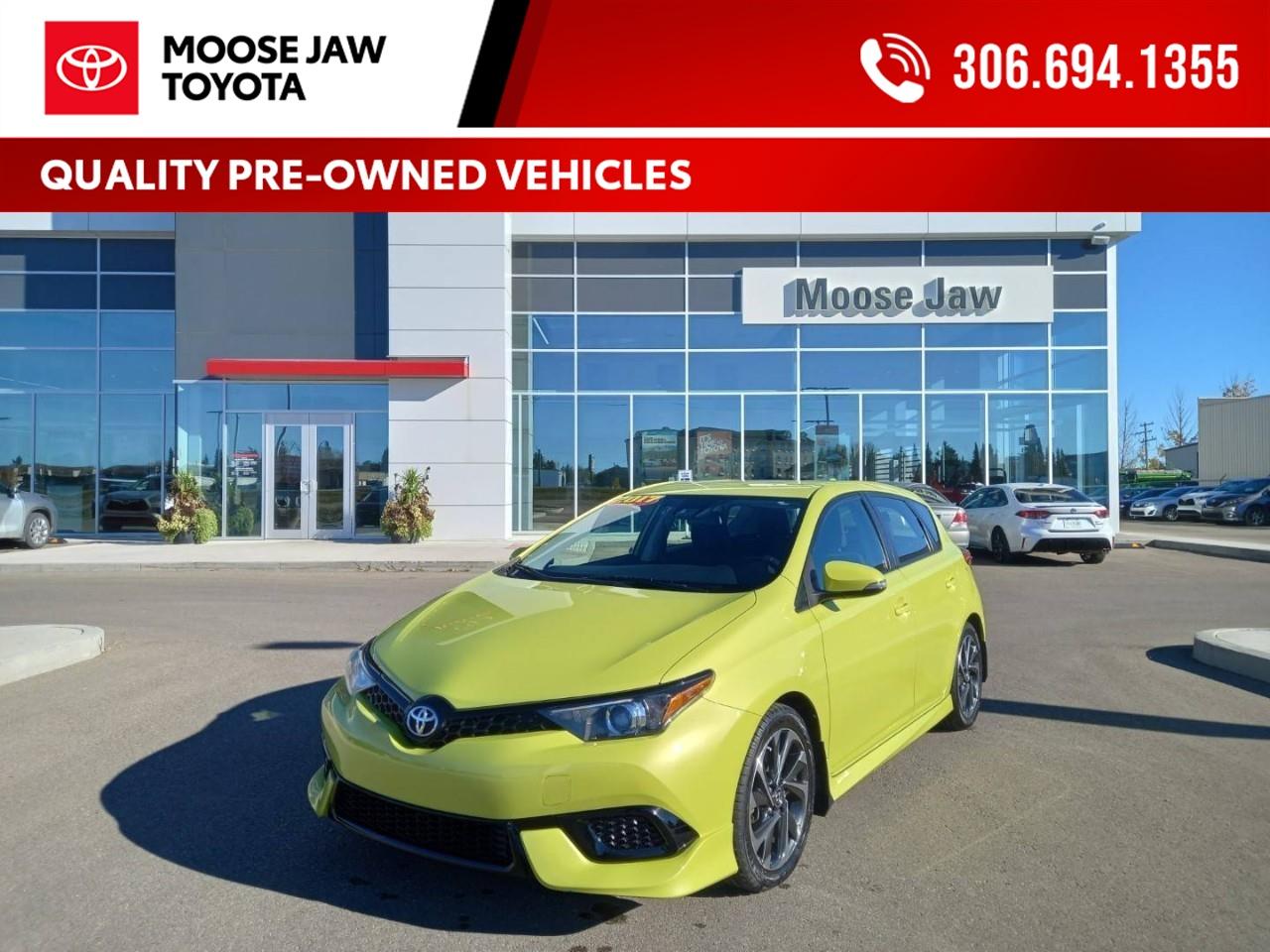 Used 2017 Toyota Corolla IM for sale in Moose Jaw, SK