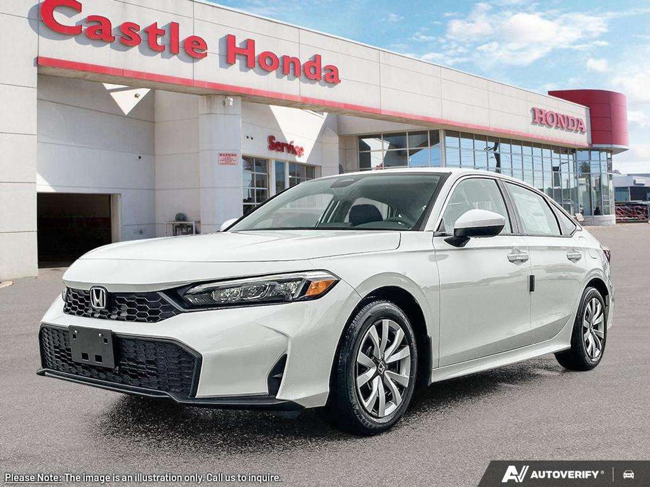 2026 Honda Civic 4dr Cvt Lx Photo0