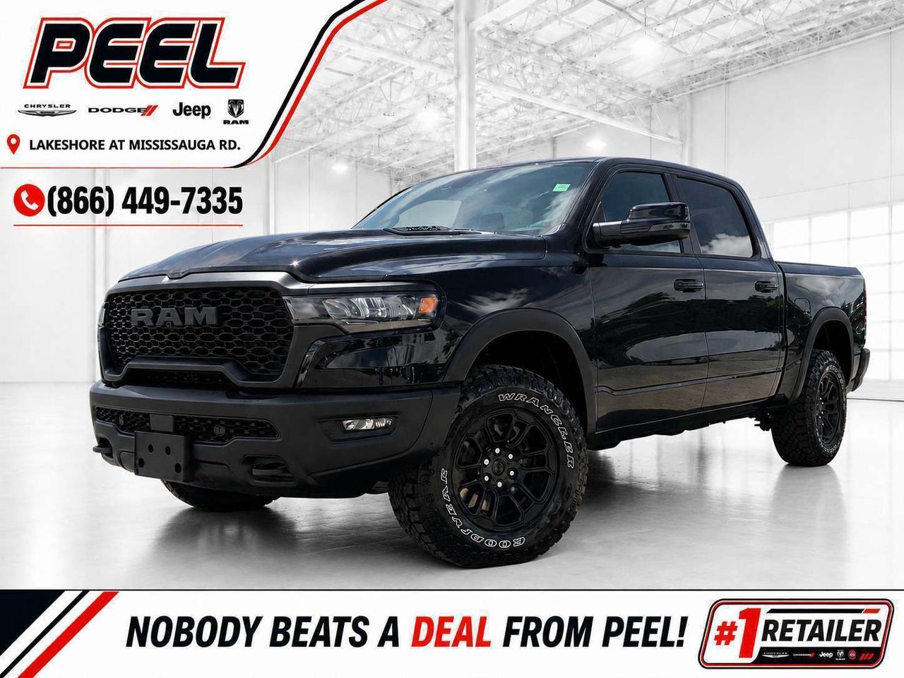2026 RAM 1500 REBEL | Level 2 | Pano Roof | Sport Hood | Leather Photo