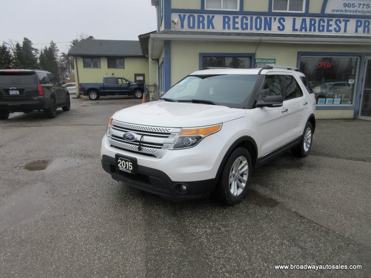 2015 Ford Explorer FOUR-WHEEL DRIVE XLT-MODEL 7 PASSENGER 3.5L - V6.. BENCH & 3RD ROW.. NAVIGATION.. DUAL SUNROOF.. LEATHER.. HEATED SEATS.. BACK-UP CAMERA.. Photo2