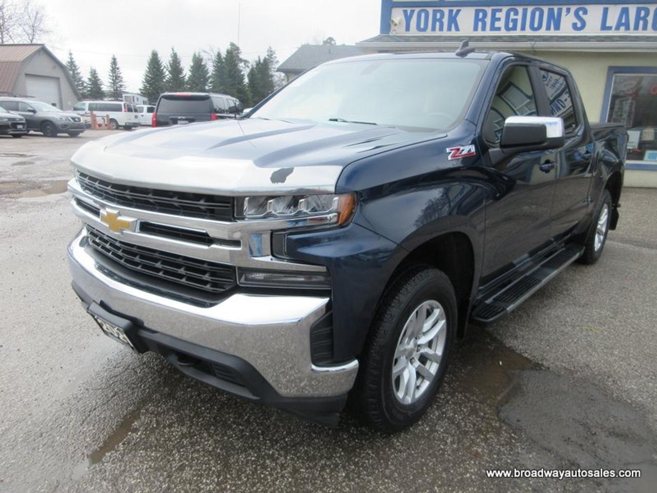 Used 2021 Chevrolet Silverado 1500 GREAT KM'S LT-Z71-EDITION 6 PASSENGER 5.3L - V8.. 4X4.. CREW-CAB.. SHORTY.. HEATED SEATS.. BACK-UP CAMERA.. BLUETOOTH SYSTEM.. TOUCH SCREEN DISPLAY.. for sale in Bradford, ON
