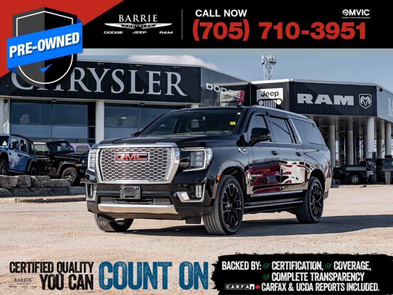 Used 2022 GMC Yukon XL Denali for sale in Barrie, ON