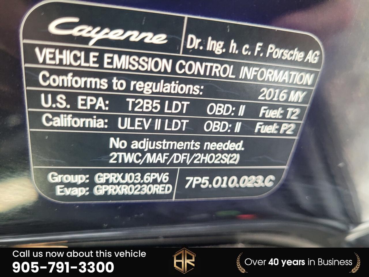 2016 Porsche Cayenne Base | No Accidents Reported Photo