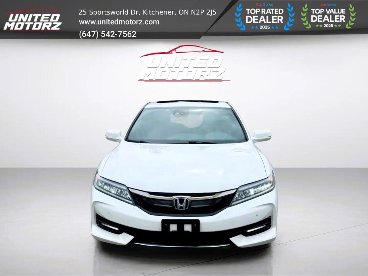 2016 Honda Accord Touring Cpe V6~SAFETY CERTIFIED~26 Service Records Photo