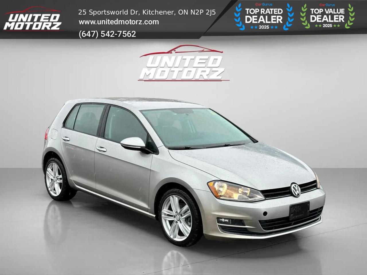 2015 Volkswagen Golf HB Man 2.0 TDI Comfortline~SAFETY CERTIFIED~NO ACC Photo2