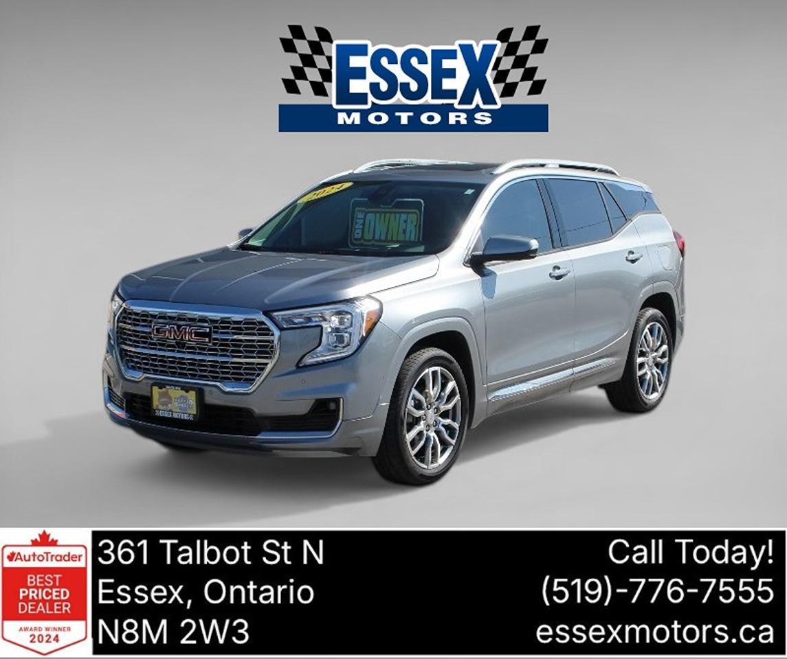 2024 GMC Terrain Denali*AWD*Heated Leather*Moon Roof*CarPlay