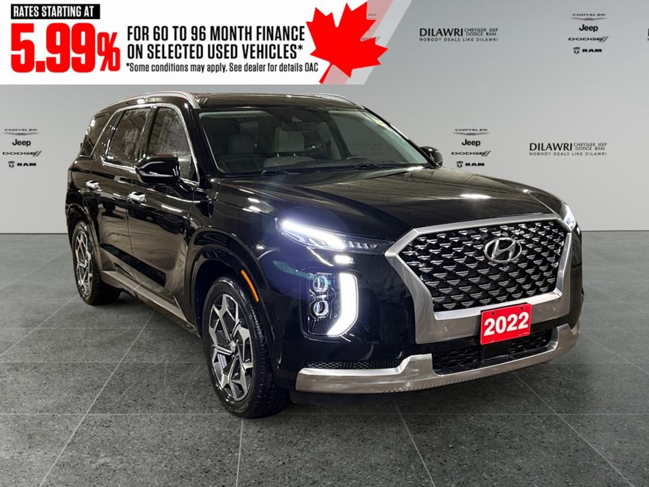 2022 Hyundai PALISADE Ultimate Calligraphy w/Beige 7-Passenger AWD Photo